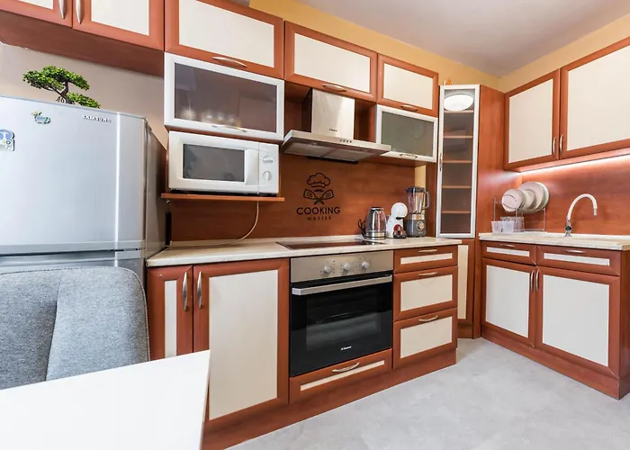 Lägenhet Downtown - Free Parking & Near By Apartmax